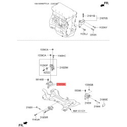 Подушка двигуна 21810-2T000 Mobis