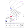 Тросик замка капота 81190-3S100 Mobis - 811903S100 - схема с каталога 81190B, KEURPHG15