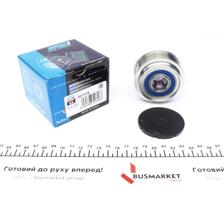 Шків інерційний (муфта) генератора IJS GROUP - IS 30-1119 - зображення №1 IS 30-1119