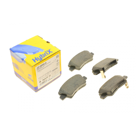 Колодки гальмівні дискові комплект Metelli - 22-0886-0 - зображення №1 22-0886-0