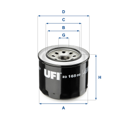 Фильтр масляный UFI