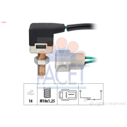 Выключатель фонаря сигнала торможения FACET