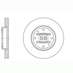 Диск тормозной HI-Q Sangsin Brake