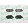 Колодки тормозные дисковые комплект LPR - LPR 05P1558 - изображение №1