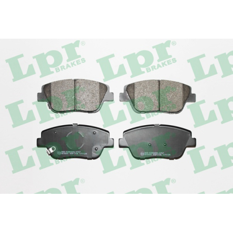 Колодки гальмівні дискові комплект LPR - LPR 05P1736 - зображення №1 LPR 05P1736