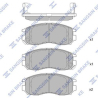 Колодки тормозные дисковые комплект HI-Q Sangsin Brake - SP1134 - изображение №1