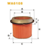 Фільтр повітряний WIX - WA6108 - зображення №1