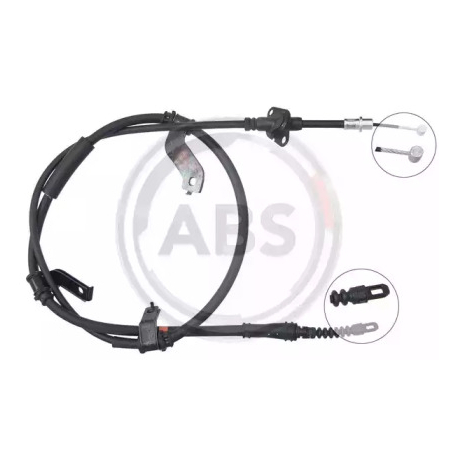 Трос стояночной тормозной системы A.B.S. ABS K17523. Фото 1 ABS K17523