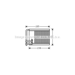 Радиатор печки AVA QUALITY COOLING