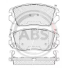 Колодки тормозные дисковые комплект A.B.S. ABS 37525. Фото 1