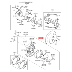 Диск тормозной 58411-1C800 Mobis Диск тормозной 58411-1C800 Mobis