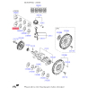 Вкладыши шатунные 23060-2B110 Mobis - 230602B110 - схема с каталога 23060B, REURPH021
