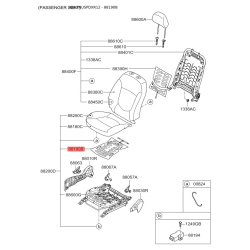 Сидіння кріплення 88199-4L070 Mobis Сидіння кріплення 88199-4L070 Mobis