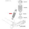 Амортизатор 55300-4L002 Mobis - 553004L002 - схема з каталогу 55300, REURPDXR15