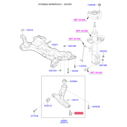 Шаровая опора 54530-3X000 Mobis Шаровая опора 54530-3X000 Mobis