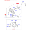 Масляный насос 21310-22650 Mobis - 2131022650 - схема с каталога 21310B, RUS251PA00