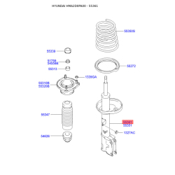 Амортизатор правый 55361-2D100 Mobis Амортизатор правый 55361-2D100 Mobis