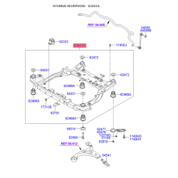 Подрамник 62405-2H020 Mobis