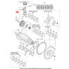 Провода высоковольтные 27501-26D00 Mobis - 2750126D00 - схема с каталога 16, EURK2F003A