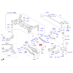 Важіль підвіски колеса 55250-D4700 Mobis