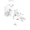 Корпус термостата 25620-25002 Mobis - 2562025002 - схема с каталога 25620A, KKMAPUN06