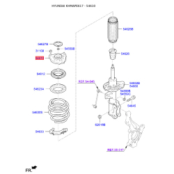 Опора стойки амортизатора 54610-E6000 Mobis