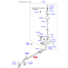 Трос, управління зчепленням 43794-2R310 Mobis - 437942R310 - схема з каталогу 43794A, SEURPED10
