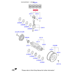 Поршень 234A0-2A924 Mobis Поршень 234A0-2A924 Mobis