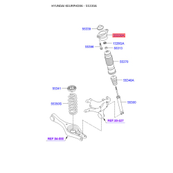 Опора стойки амортизатора 55330-2H000 Mobis Опора стойки амортизатора 55330-2H000 Mobis