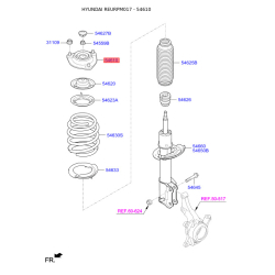 Опора стойки амортизатора 54610-3X200 Mobis Опора стойки амортизатора 54610-3X200 Mobis