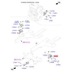 Подушка двигуна 21830-D3200 Mobis Подушка двигуна 21830-D3200 Mobis