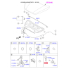 Ручка троса капота и ее крепление 81181-2B0009P Mobis - 811812B0009P - схема с каталога 81180, KHMAPTMF12