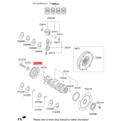 Шкив ремня генератора 23124-2A002 Mobis Шкив ремня генератора 23124-2A002 Mobis