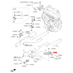 Подушка двигателя 21830-2S501 Mobis