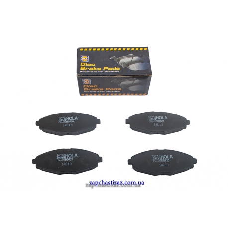 Колодки тормозные передние Сенс Ланос R13 Производитель HOLA BD820 Фото 1 HOL BD820