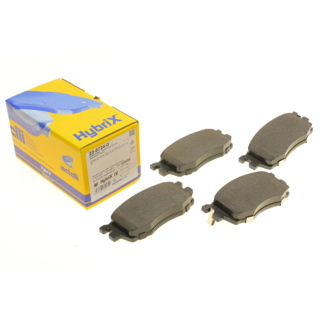 Колодки тормозные дисковые комплект Metelli - 22-0724-0 - изображение №1 22-0724-0