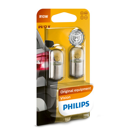 Лампочка R10W (BA15s, 10 Вт, 12 V) PHILIPS - PH 12814B2 - зображення №1 PH 12814B2