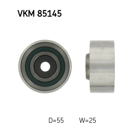 Ролик паразитный (ведущий) зубчатого ремня SKF - VKM 85145 - изображение №1 VKM 85145