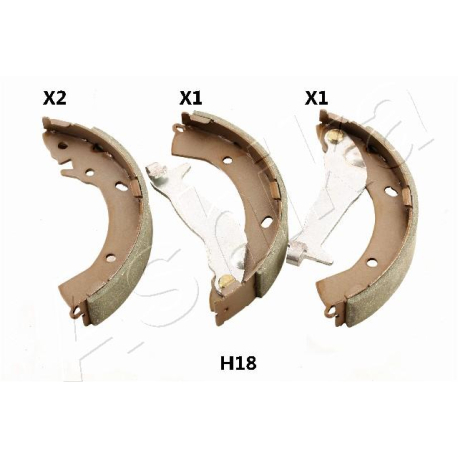 Колодки тормозные комплект задние ASHIKA - 55-0H-H18 - изображение №1 55-0H-H18