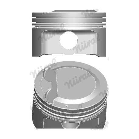 Поршень NÜRAL - 87-849207-00 - зображення №1 87-849207-00
