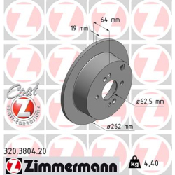 Диск тормозной Zimmermann