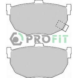 Колодки тормозные дисковые комплект задние Profit