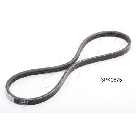 Поликлиновой ремень 3PK675 ASHIKA - 112-3PK675 - изображение №1 112-3PK675