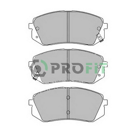 Колодки тормозные дисковые комплект передние Profit - PR 5000-2022 - изображение №1 PR 5000-2022