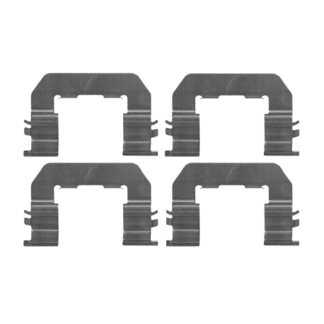 Монтажный комплект тормозных колодок (дисковый тормоз) BOSCH - 1 987 474 454 - изображение №1 1 987 474 454