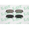 Колодки тормозные дисковые комплект LPR - LPR 05P1625 - изображение №1