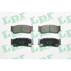 Колодки гальмівні дискові комплект LPR