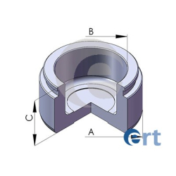 Поршень гальмівного супорта ERT
