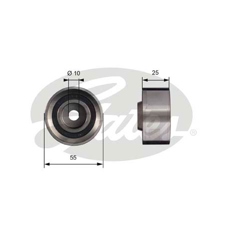 Ролик паразитный (ведущий) зубчатого ремня Gates - GT T42016 - изображение №1 GT T42016