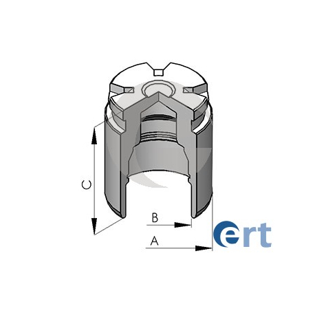 Поршень гальмівного супорта ERT - ERT 151171-C - зображення №1 ERT 151171-C